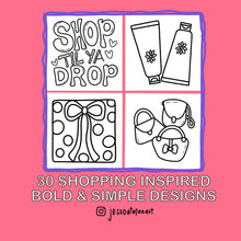 Load image into Gallery viewer, Digital Boujee Coloring Book