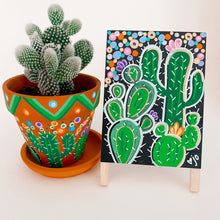 Load image into Gallery viewer, Cactus Stand Painting