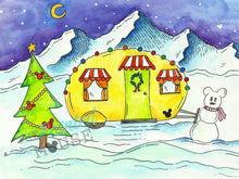 Load image into Gallery viewer, Christmas Camper