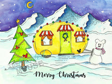 Load image into Gallery viewer, Christmas Camper