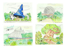 Load image into Gallery viewer, BUNDLE of Disney World Park Prints