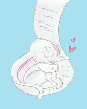 Load image into Gallery viewer, Baby Dumbo Print