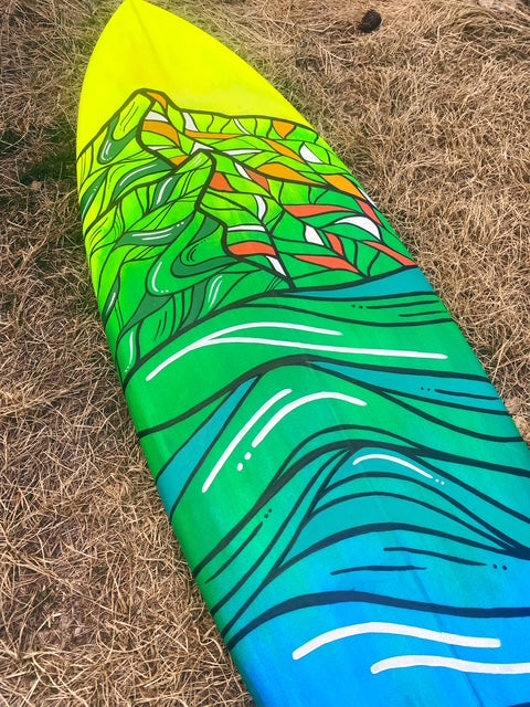 Custom Surfboard Art