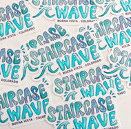 Staircase Wave Sticker