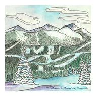 Monarch Mountain Print
