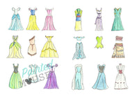 BUNDLE of Princess Dresses