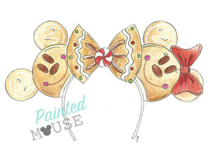 Gingerbread Ears Print