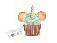 Unicorn Minnie Cupcake