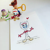 Forky Print