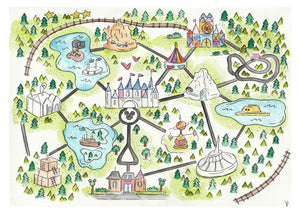 Disneyland Map