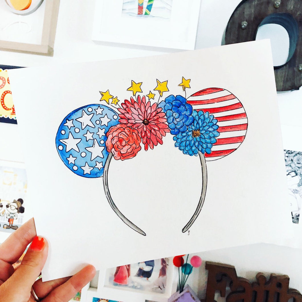 American Ears Print