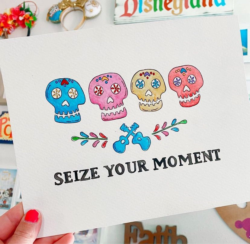 Seize your moment Print