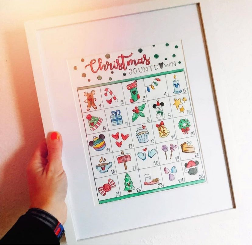 Christmas Countdown Print