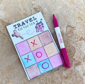 Tic Tac Toe Travel Game